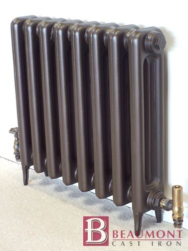 Edwardian 2 Cast Iron Radiator 660 High - 17 Section